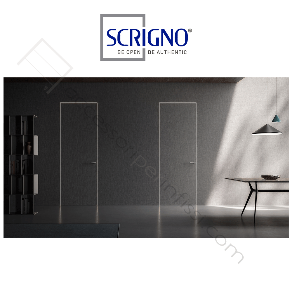 FILO44 Scrigno - Porta filo muro battente reversibile per interni