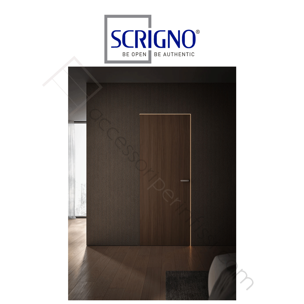 FILO44 Scrigno - Porta filo muro battente reversibile per interni