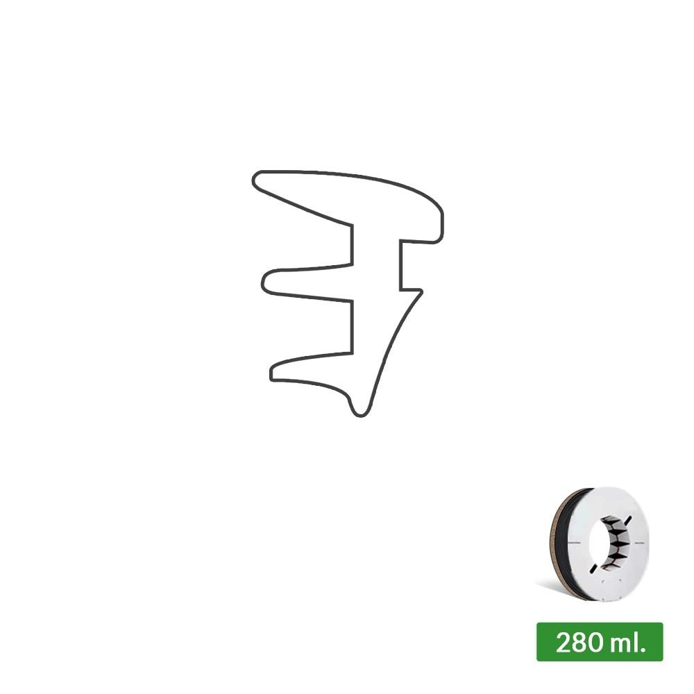 Guarnizione fermavetro interna serie FV Bianca Guarnizione fermavetro interna serie FV Bianca