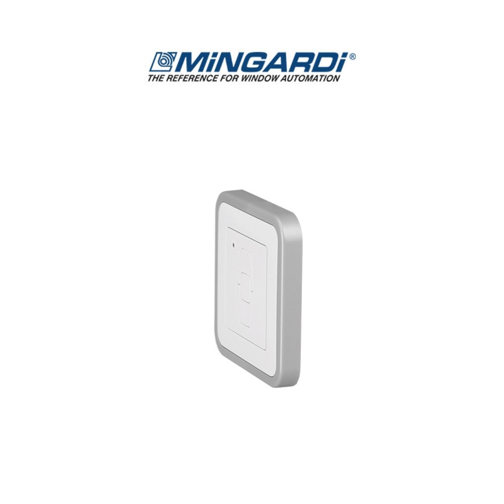 MRW-T1 Mingardi - Telecomando a parete monocanale art. 2701062 MRW-T1 Mingardi - Telecomando a parete monocanale art. 2701062