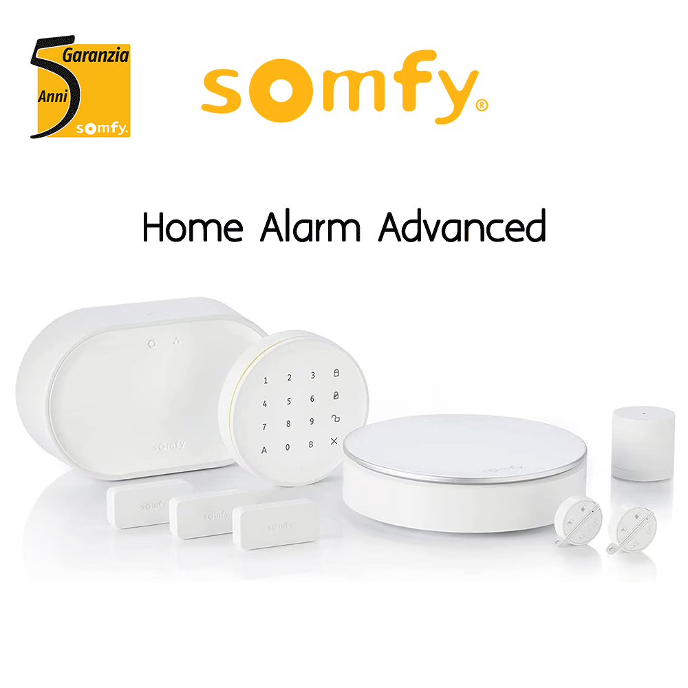 HOME ALARM ADVANCED Somfy Protect - Sistema di allarme sicurezza antifurto HOME ALARM ADVANCED Somfy Protect - Sistema di allarme sicurezza antifurto