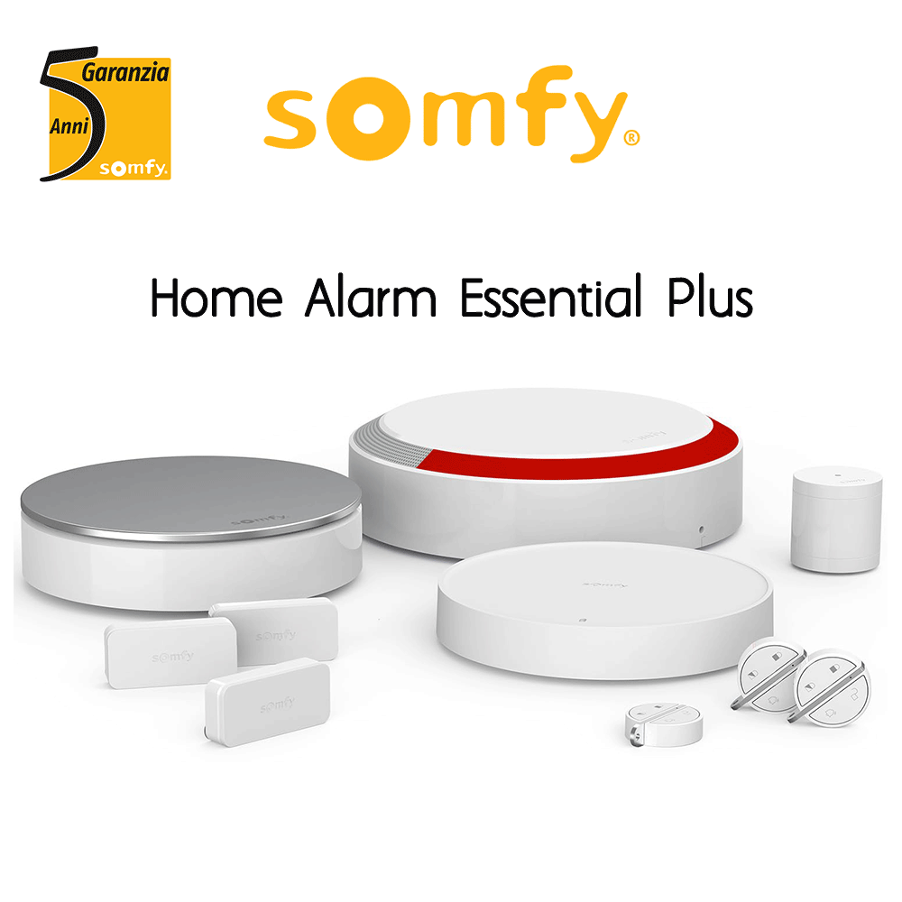 HOME ALARM ESSENTIAL PLUS Somfy Protect - Sistema di allarme sicurezza antifurto HOME ALARM ESSENTIAL PLUS Somfy Protect - Sistema di allarme sicurezza antifurto