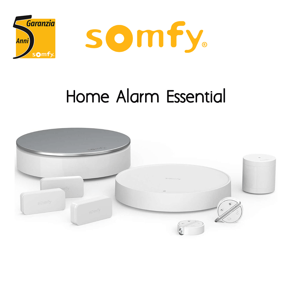 HOME ALARM ESSENTIAL Somfy Protect - Sistema di allarme sicurezza antifurto HOME ALARM ESSENTIAL Somfy Protect - Sistema di allarme sicurezza antifurto