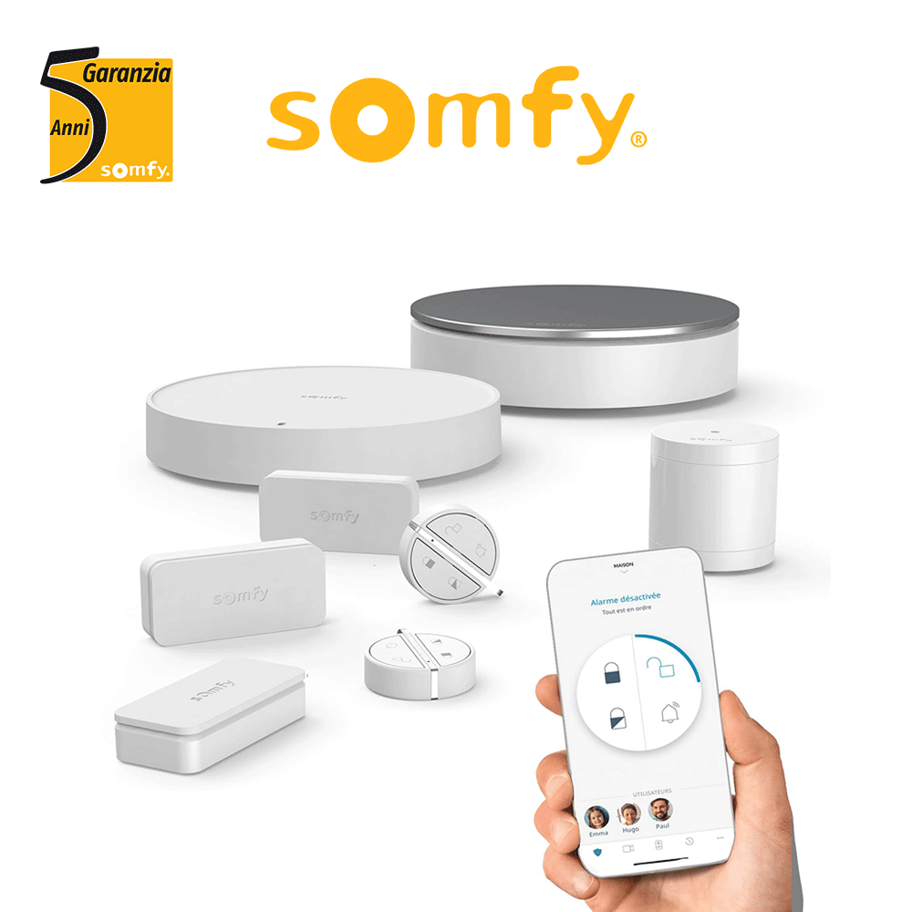 HOME ALARM ESSENTIAL Somfy Protect - Sistema di allarme sicurezza antifurto HOME ALARM ESSENTIAL Somfy Protect - Sistema di allarme sicurezza antifurto