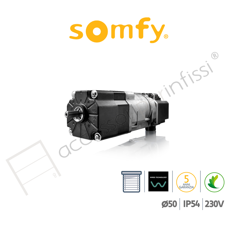 J4 HTM Somfy motore per frangisole e lamelle J4 HTM Somfy motore per frangisole e lamelle