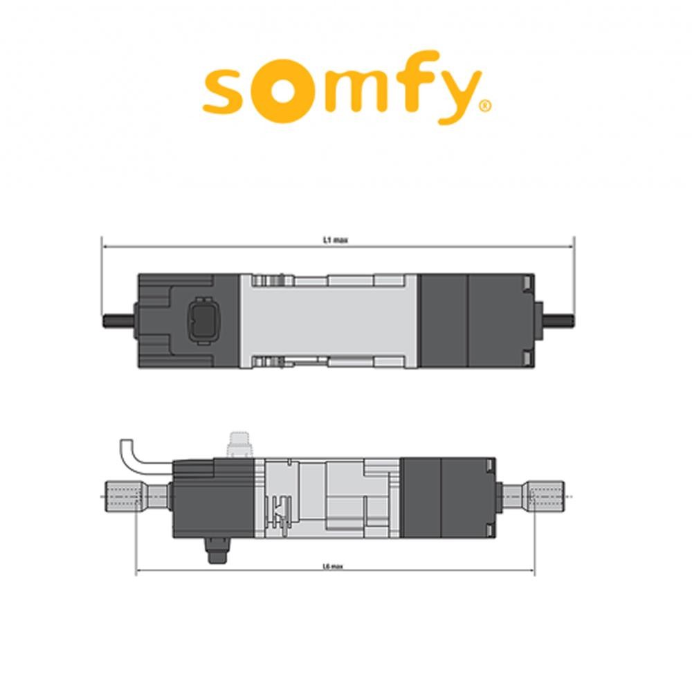 J4 io Somfy motore radio per frangisole e lamelle