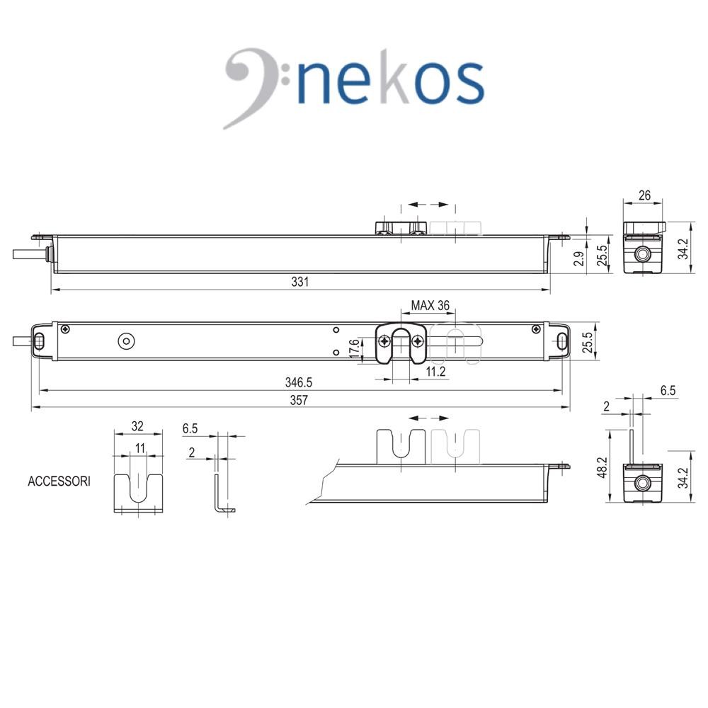 K-LOCK Nekos - Serratura elettromeccanica per finestre e porte K-LOCK Nekos - Serratura elettromeccanica per finestre e porte