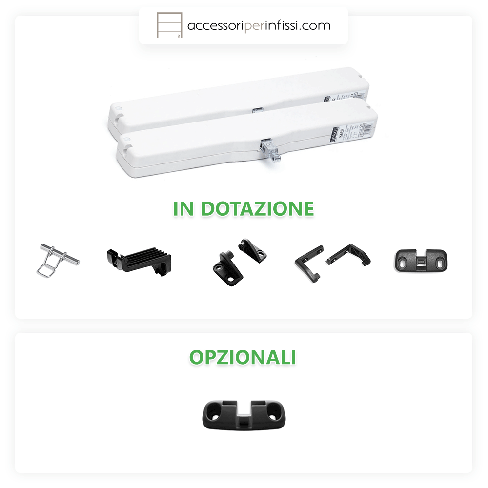 KATO 305 RWA SYNCRO³ Nekos coppia attuatori a catena per impianti di evacuazione fumo e calore