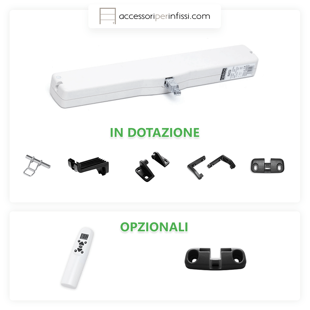 KATO ADV RADIO Nekos attuatore radio a catena per finestre vasistas e lucernari KATO ADV RADIO Nekos attuatore radio a catena per finestre vasistas e lucernari