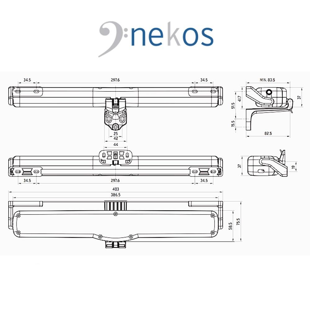 KATO SYNCRO³ Nekos coppia attuatori a catena per finestre vasistas e lucernari