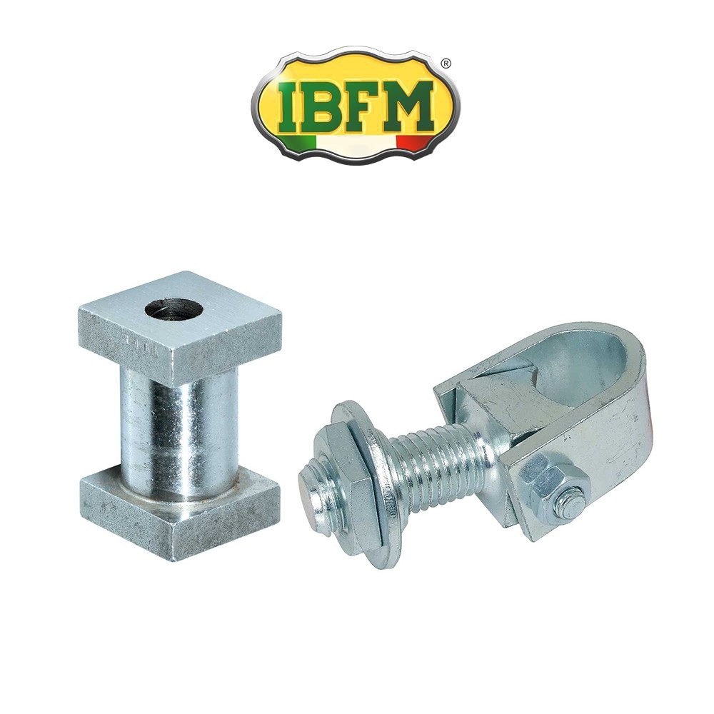 Kit cardine regolabile con tronchetto per cancelli a battente Ibfm Ø 35 art. 428 Kit cardine regolabile con tronchetto per cancelli a battente Ibfm Ø 35 art. 428