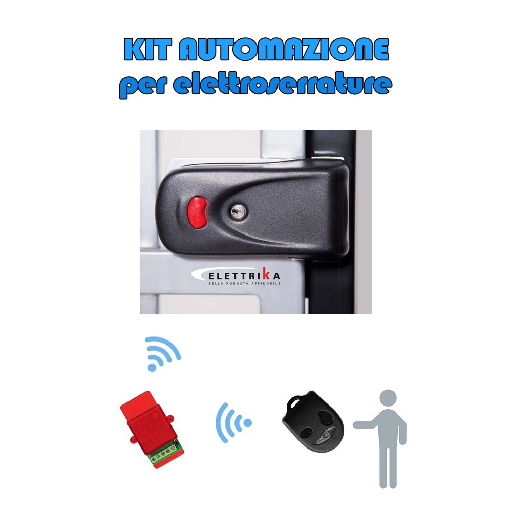 Kit automazione per elettroserrature Kit automazione per elettroserrature