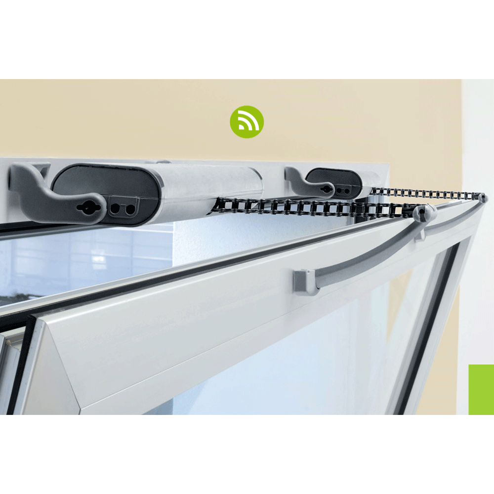 LIWIN L35 RADIO 2W-NET Comunello | Doppio attuatore elettrico radiocomandato a catena per finestre vasistas e a sporgere LIWIN L35 RADIO 2W-NET Comunello | Doppio attuatore elettrico radiocomandato a catena per finestre vasistas e a sporgere