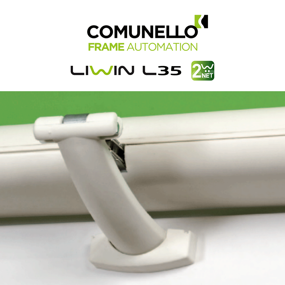 LIWIN L35 2W-NET Comunello | Doppio attuatore elettrico a catena per finestre vasistas e a sporgere LIWIN L35 2W-NET Comunello | Doppio attuatore elettrico a catena per finestre vasistas e a sporgere