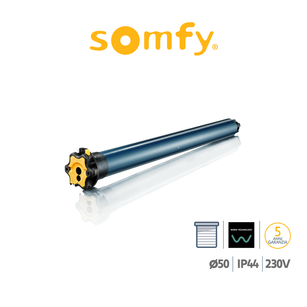 LT50 HIPRO WT Somfy motore per tapparelle e tende da sole LT50 HIPRO WT Somfy motore per tapparelle e tende da sole