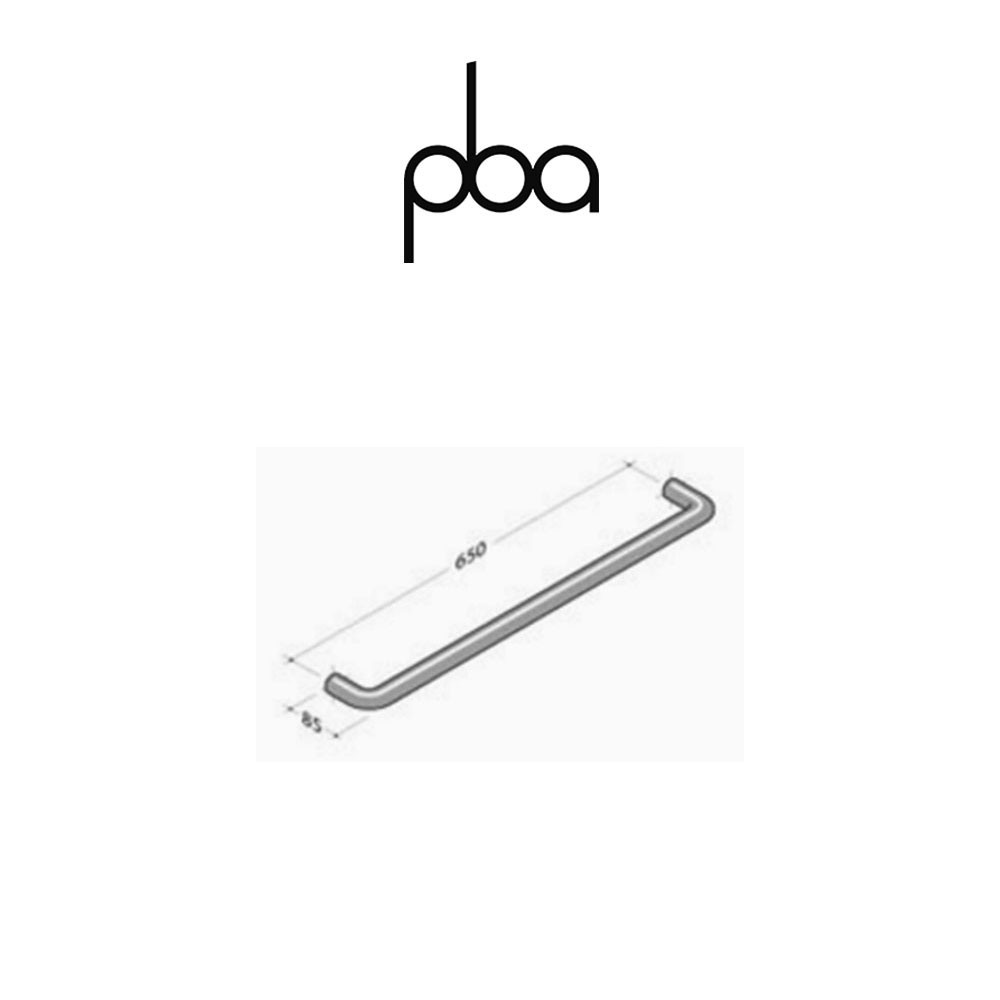 Maniglione PBA Programma M18 int. 650 mm art. M18.00S.0065