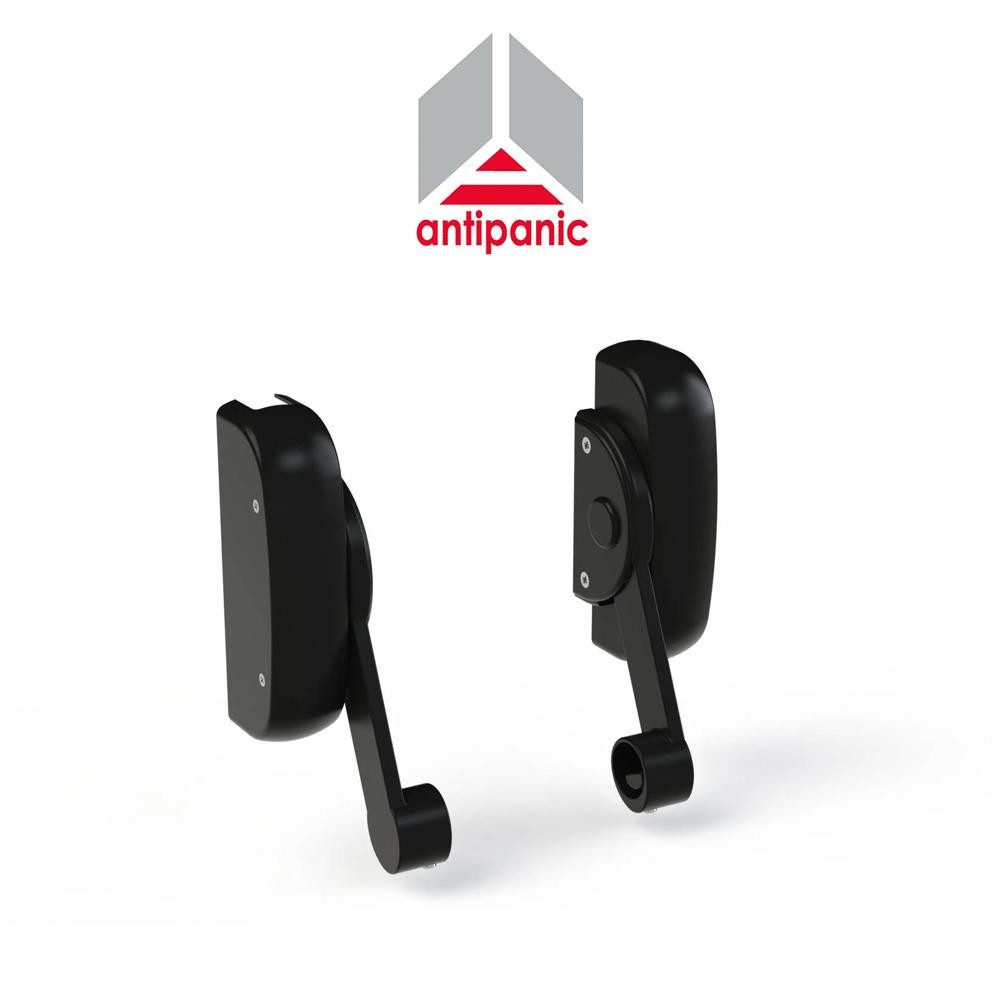 402/T Antipanic - Maniglione antipanico meccanico duplice con barra esterna