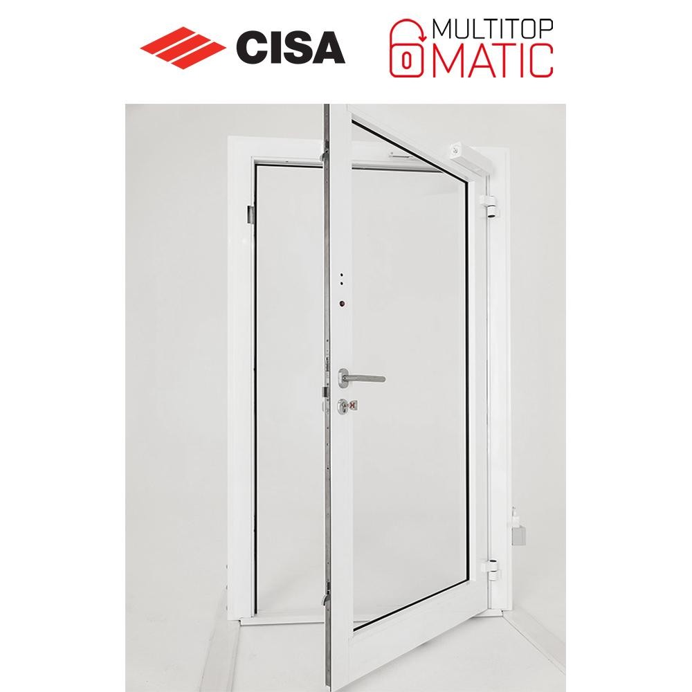 Serratura meccanica multipunto Cisa Multitop Matic entrata 35 frontale piatto art. 4A00035 Serratura meccanica multipunto Cisa Multitop Matic entrata 35 frontale piatto art. 4A00035
