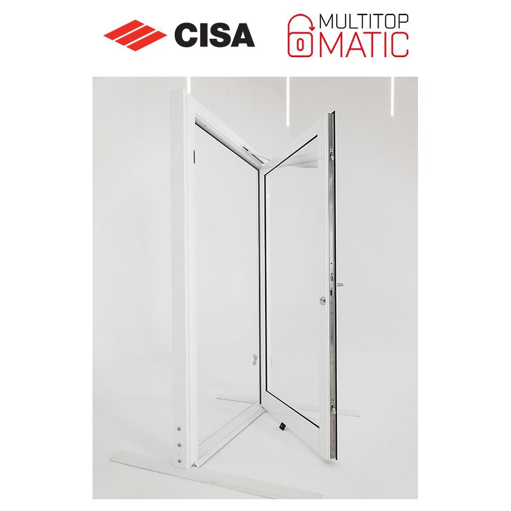 Serratura meccanica multipunto Cisa Multitop Matic entrata 35 frontale piatto art. 4A00035 Serratura meccanica multipunto Cisa Multitop Matic entrata 35 frontale piatto art. 4A00035