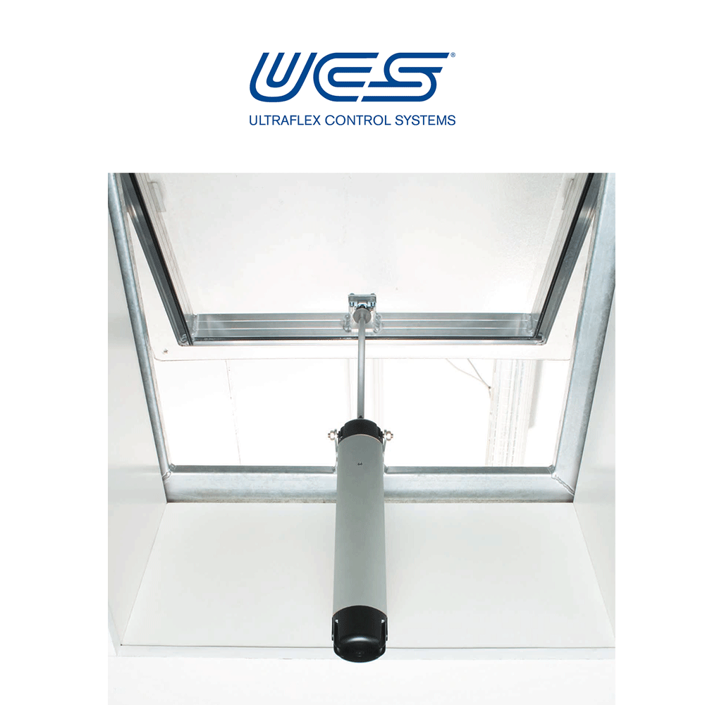 MAX Ultraflex UCS attuatore a stelo per finestre a sporgere e lucernari