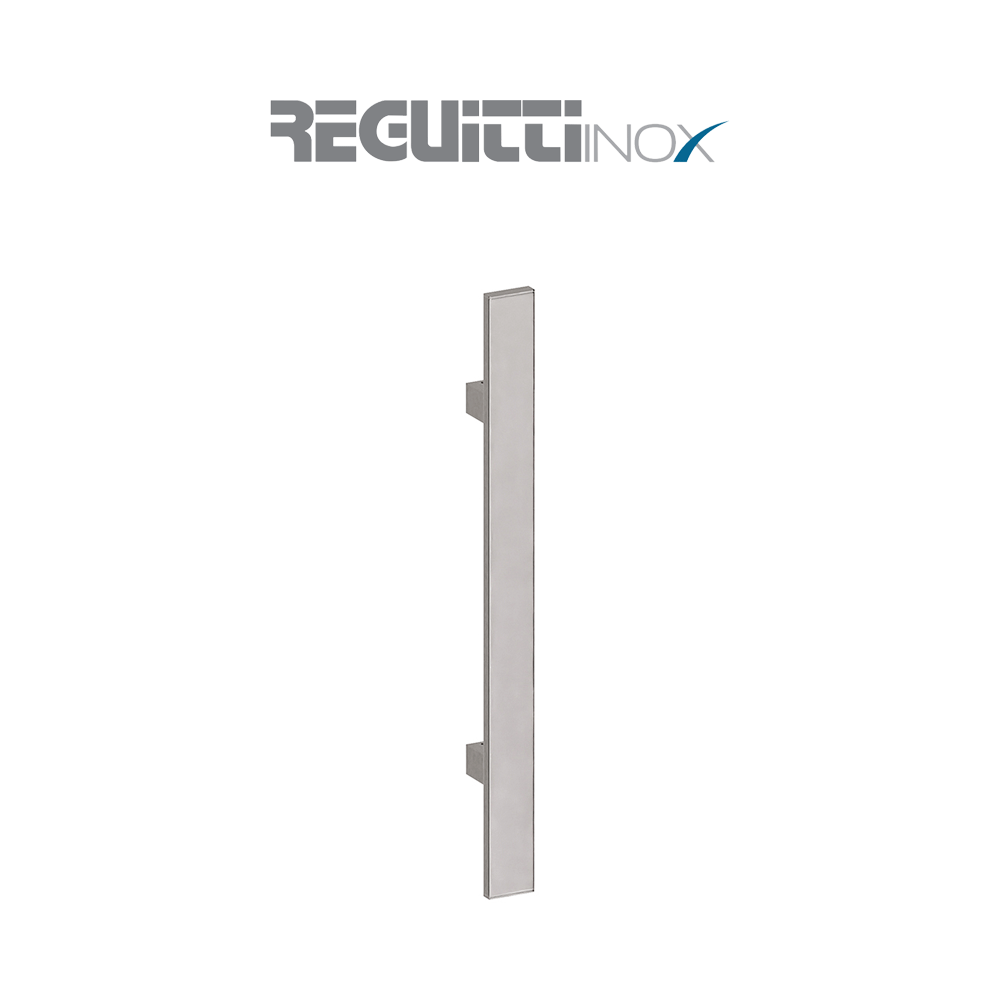 MIAMI S Reguitti maniglione con supporti inclinati acciaio inox per porte