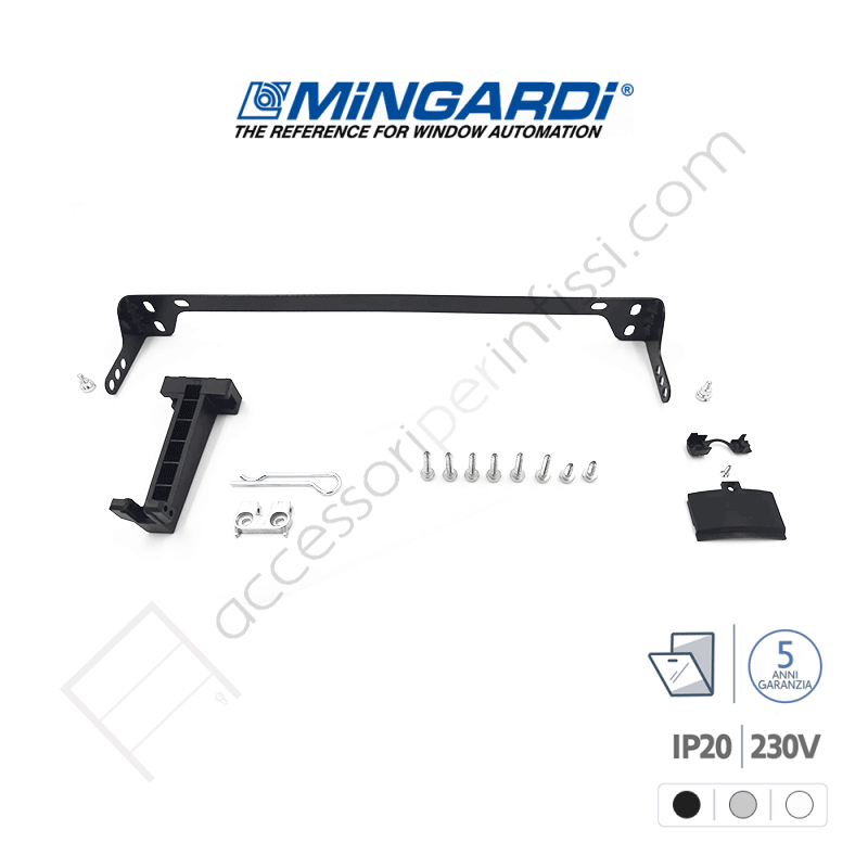 MICRO+ KIT Mingardi attuatore a catena per finestre vasistas e a sporgere MICRO+ KIT Mingardi attuatore a catena per finestre vasistas e a sporgere