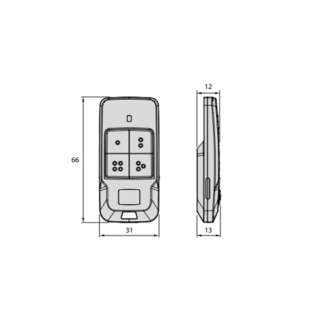 MITTO COOL C4 BFT radiocomando per cancelli automatici
