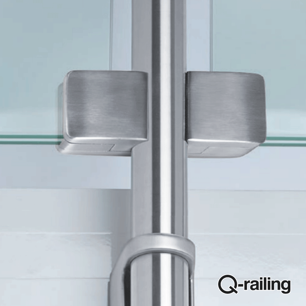 Morsetto per vetro Q-Railing MOD 26 art. 14.2600.000.12 Morsetto per vetro Q-Railing MOD 26 art. 14.2600.000.12