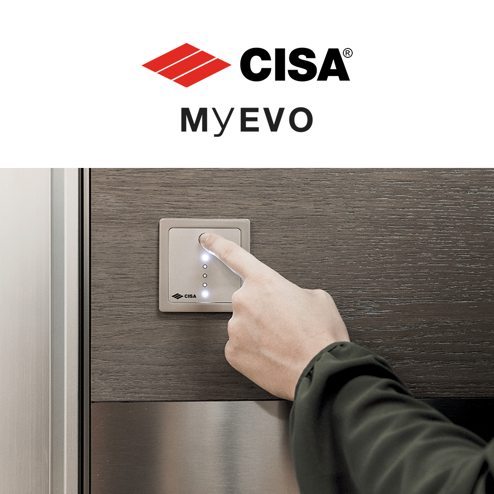 MYEVO Cisa serratura motorizzata a chiusura automatica per porte blindate MYEVO Cisa serratura motorizzata a chiusura automatica per porte blindate