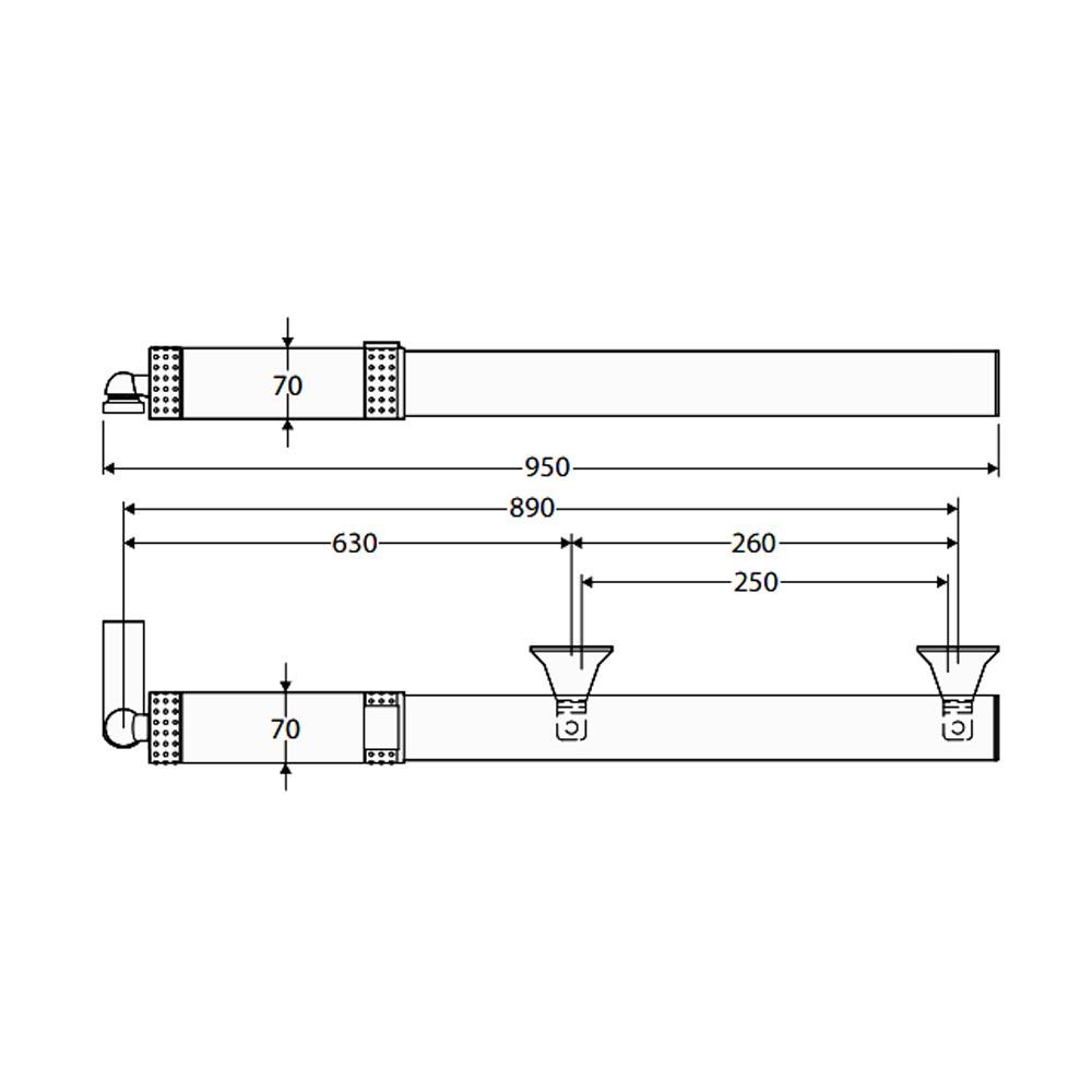 ORO KIT BFT per ante a battente