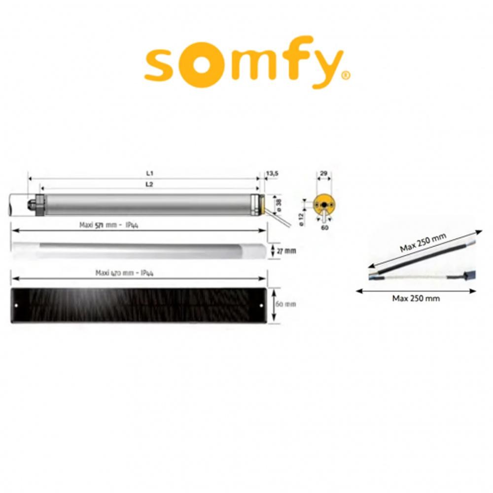 OXIMO 40 WIREFREE RTS Somfy motore radio per tapparelle OXIMO 40 WIREFREE RTS Somfy motore radio per tapparelle