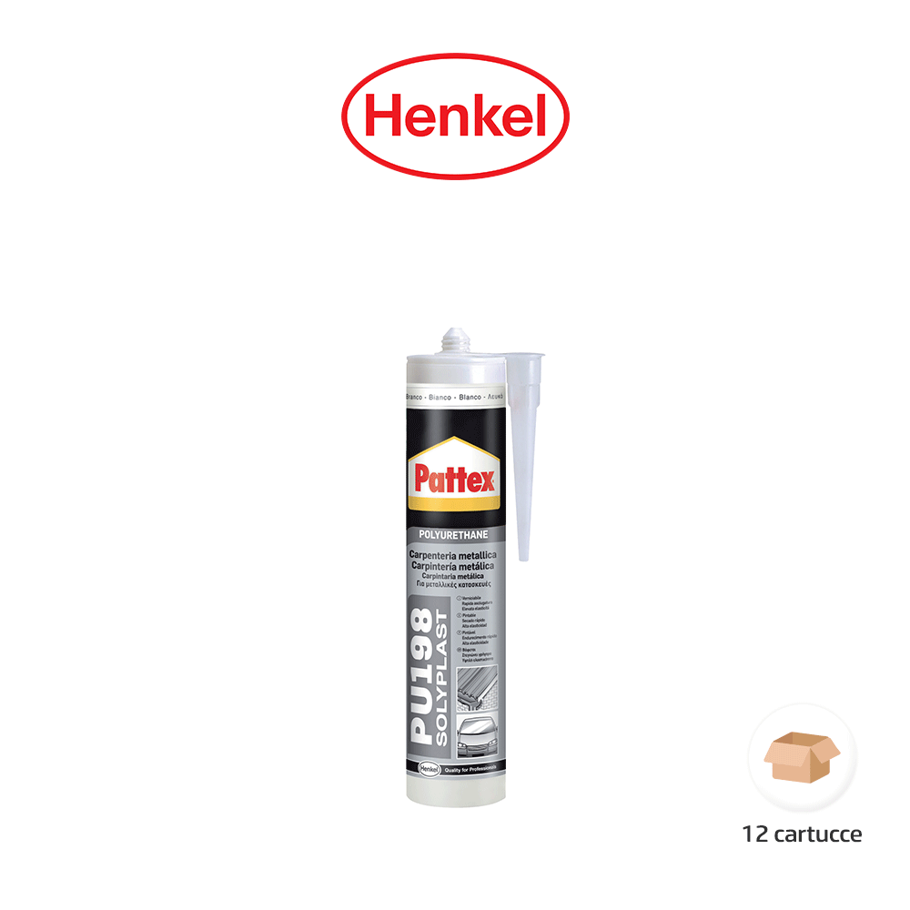 Silicone sigillante poliuretanico Henkel PATTEX PU 198 Silicone sigillante poliuretanico Henkel PATTEX PU 198