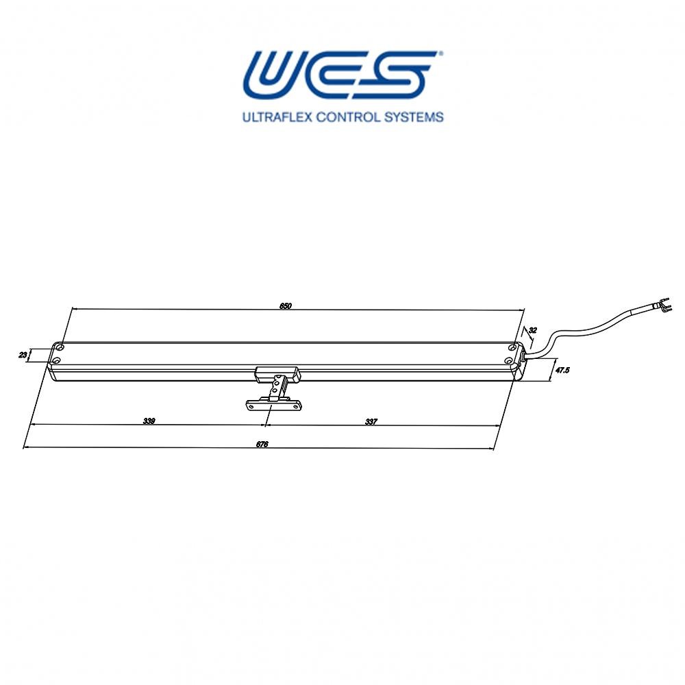 QUASAR Ultraflex UCS attuatore a catena per finestre vasistas e a sporgere
