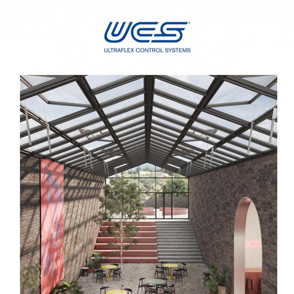 RACK Ultraflex UCS attuatore a cremagliera per finestre a sporgere e lucernari