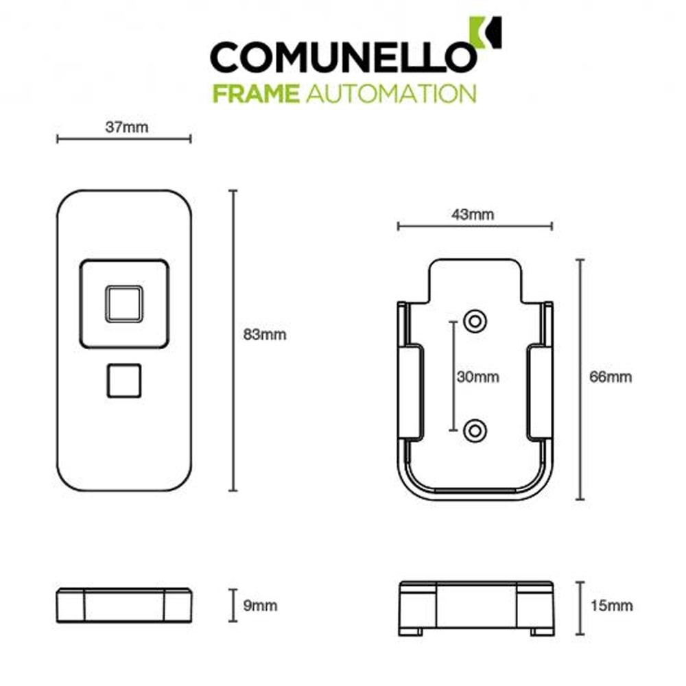 Radiocomando 6 Canale per Modulo Ricevente Comunello