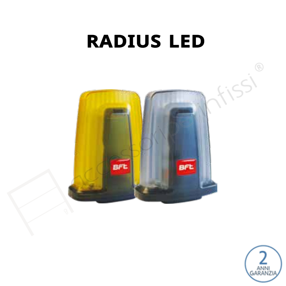 RADIUS LED BFT luce di segnalazione lampeggiante per cancelli automatici