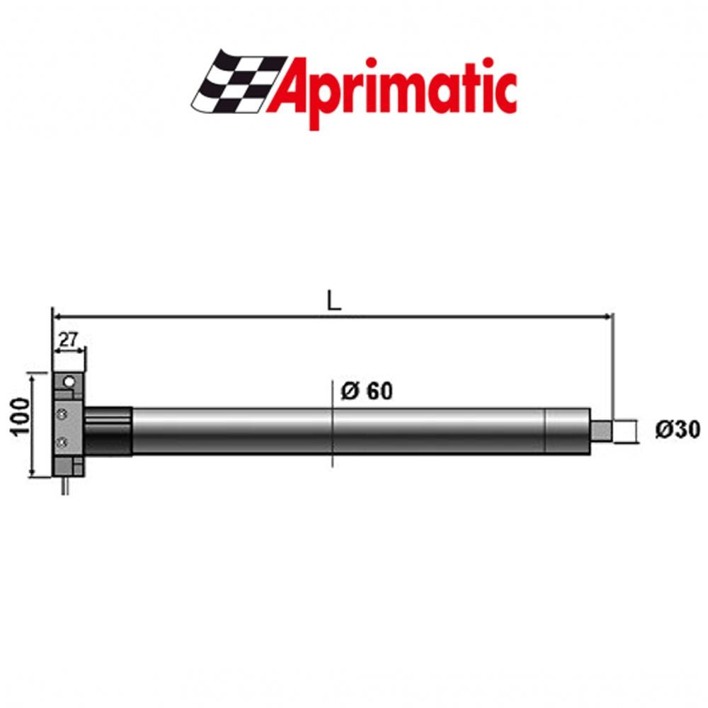 REVOLUX 45M Aprimatic - Aprimatic motore con manovra di soccorso per tapparelle REVOLUX 45M Aprimatic - Aprimatic motore con manovra di soccorso per tapparelle