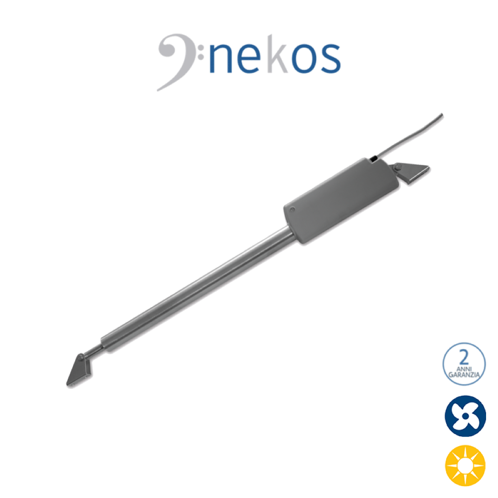 ROCK - Attuatore lineare a stelo rigido 500N per finestre a lamelle e piccole cupole