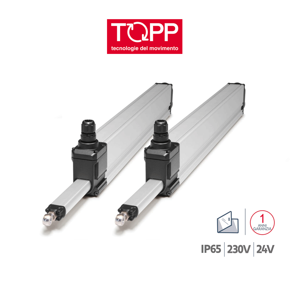 S80 SYNCRO Topp - Coppia attuatori sincronizzati a stelo per lucernari e cupole S80 SYNCRO Topp - Coppia attuatori sincronizzati a stelo per lucernari e cupole