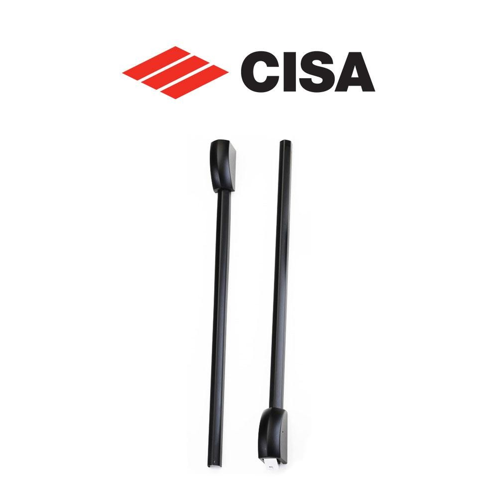 Coppia scrocchi alto/basso per maniglioni antipanico Cisa art. 0706361 Coppia scrocchi alto/basso per maniglioni antipanico Cisa art. 0706361