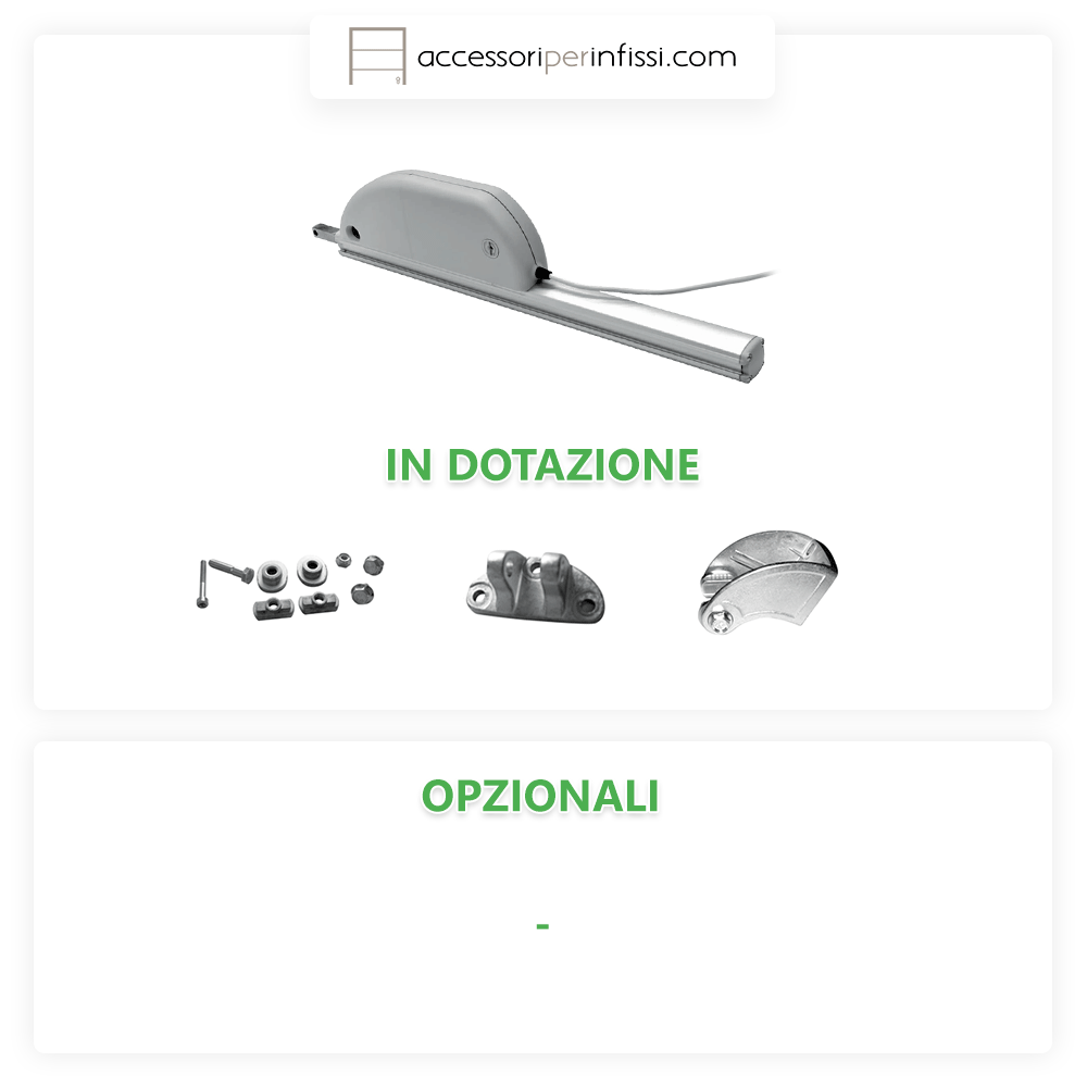 SKYRO 650 Nekos - Attuatore a cremagliera per lucernari e cupole SKYRO 650 Nekos - Attuatore a cremagliera per lucernari e cupole