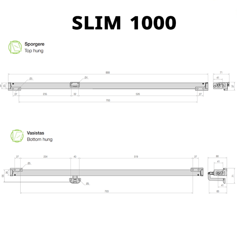 LIWIN L40 Slim 350/600/800/1000 Comunello