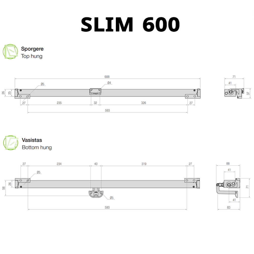LIWIN L40 Slim 350/600/800/1000 Comunello
