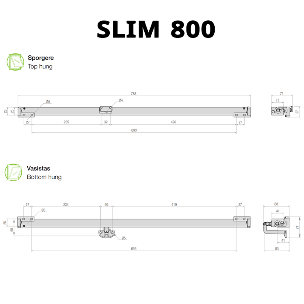 LIWIN L40 Slim 350/600/800/1000 Comunello