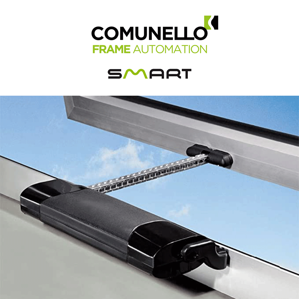 SMART Comunello | Attuatore elettrico a catena per finestre vasistas e a sporgere SMART Comunello | Attuatore elettrico a catena per finestre vasistas e a sporgere