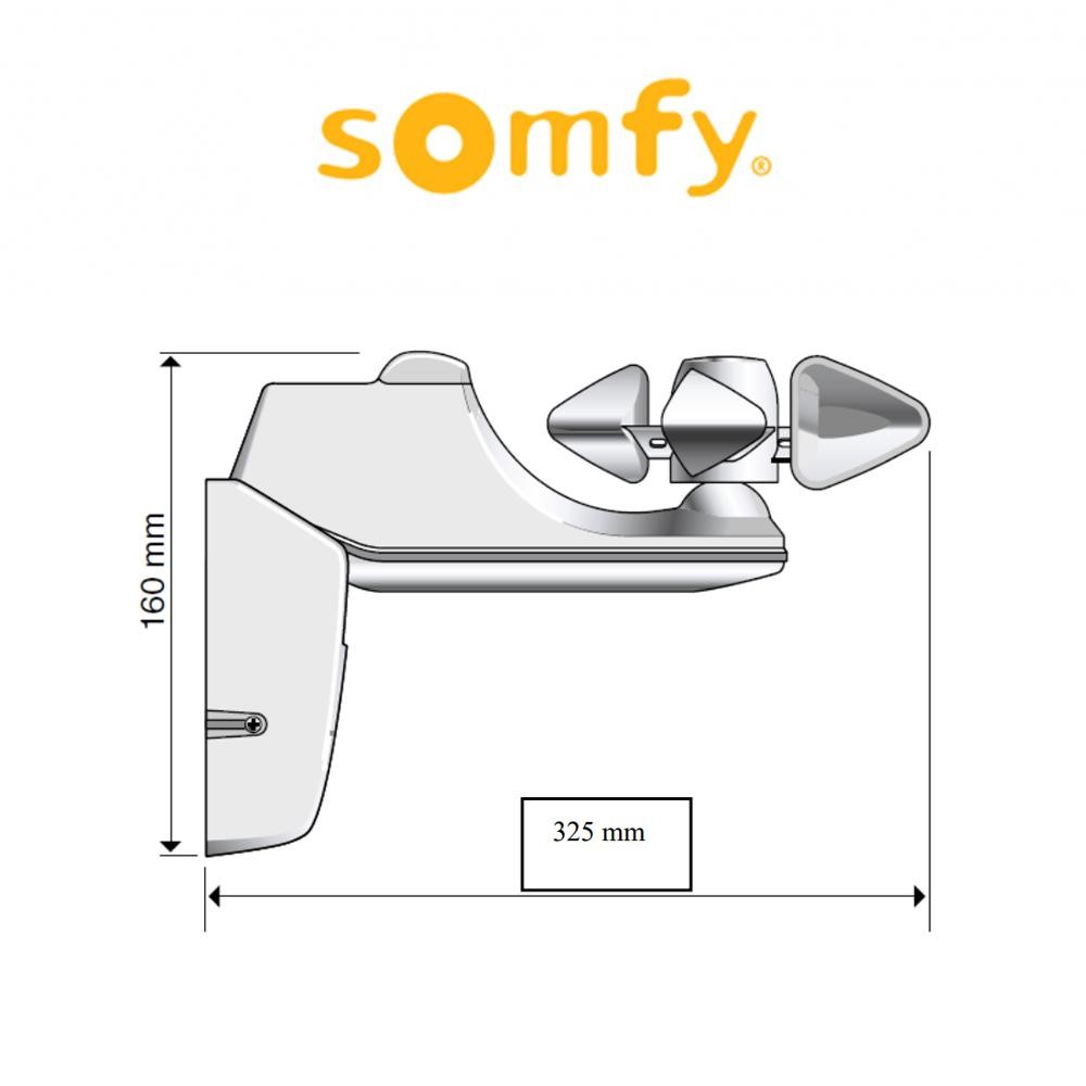 SOLIRIS io Somfy sensore per vento e sole SOLIRIS io Somfy sensore per vento e sole