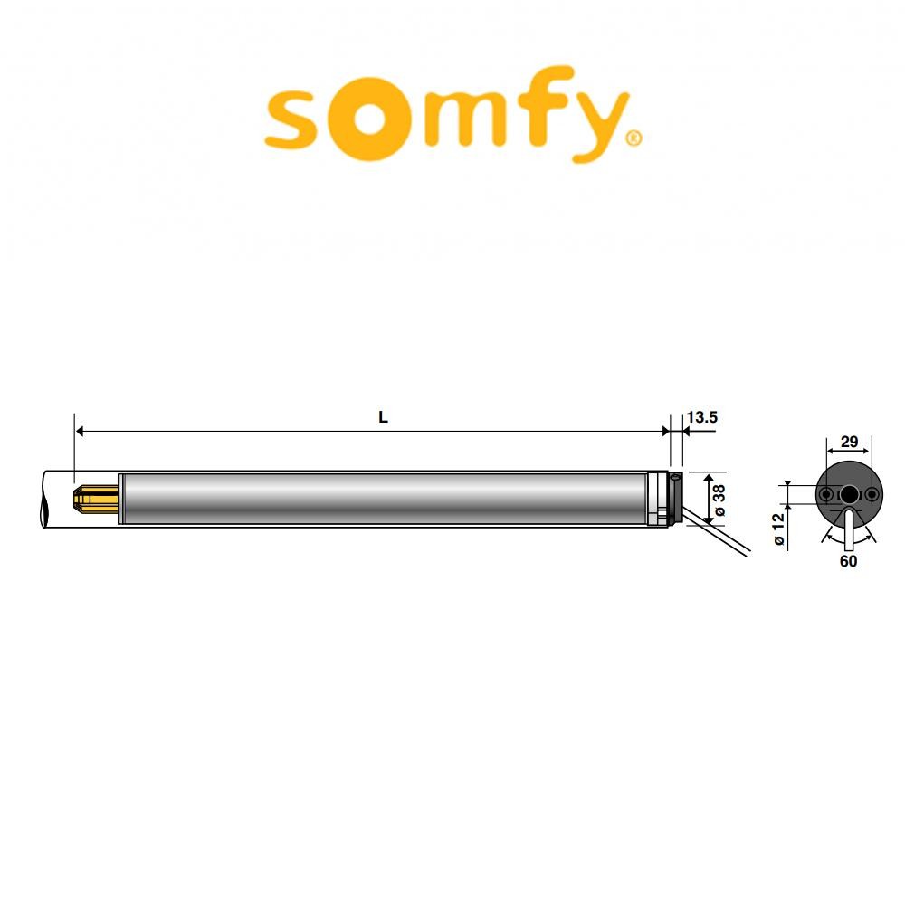 SONESSE 40 io Somfy motore radio per tende interne e tende a rullo SONESSE 40 io Somfy motore radio per tende interne e tende a rullo