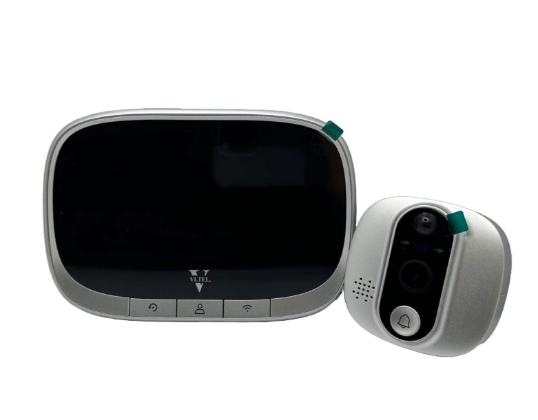 E0755 12 VI.TEL. - Spioncino digitale Wi-Fi 4,3