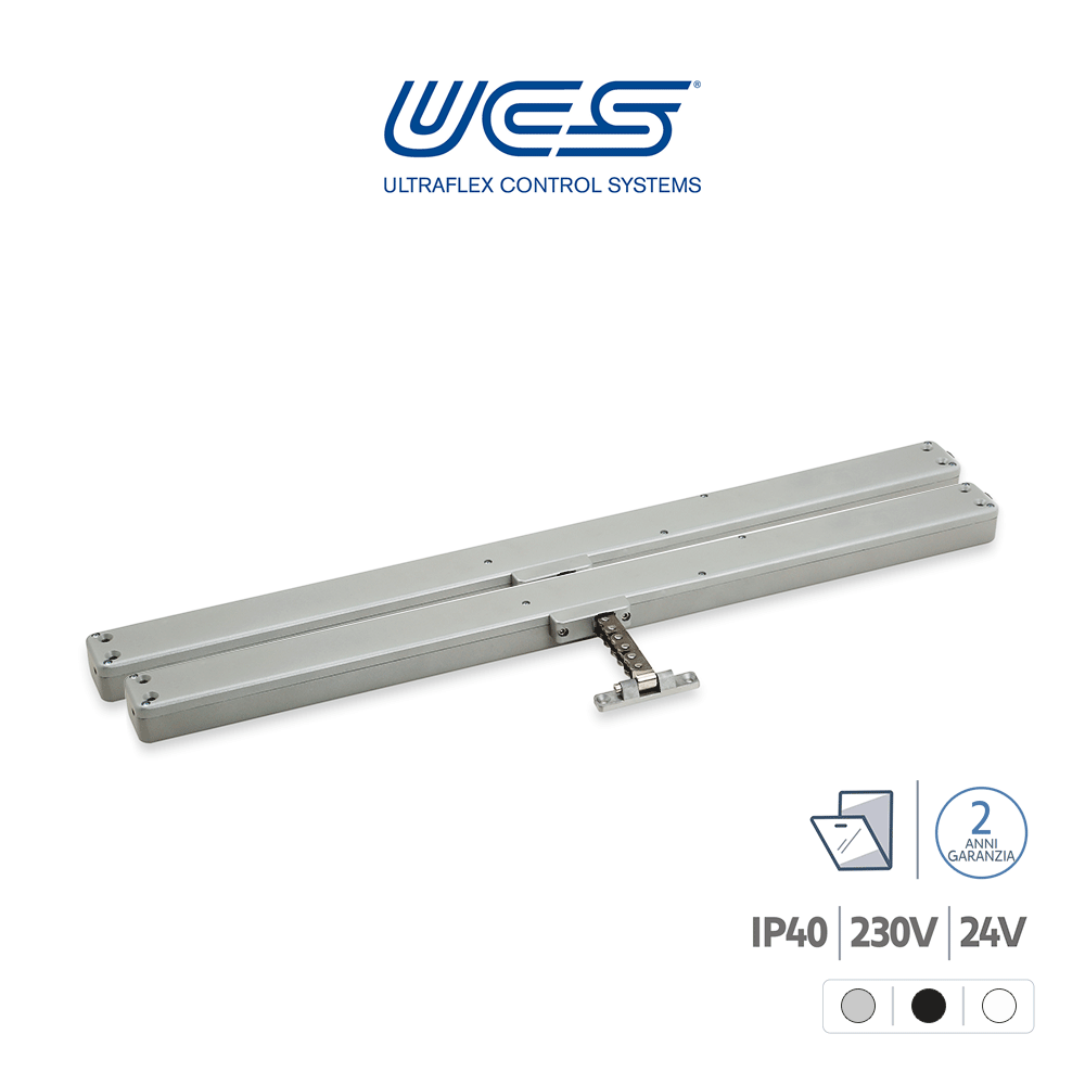 SYNCHRO QUASAR Ultraflex UCS attuatori a catena per finestre vasistas e a sporgere