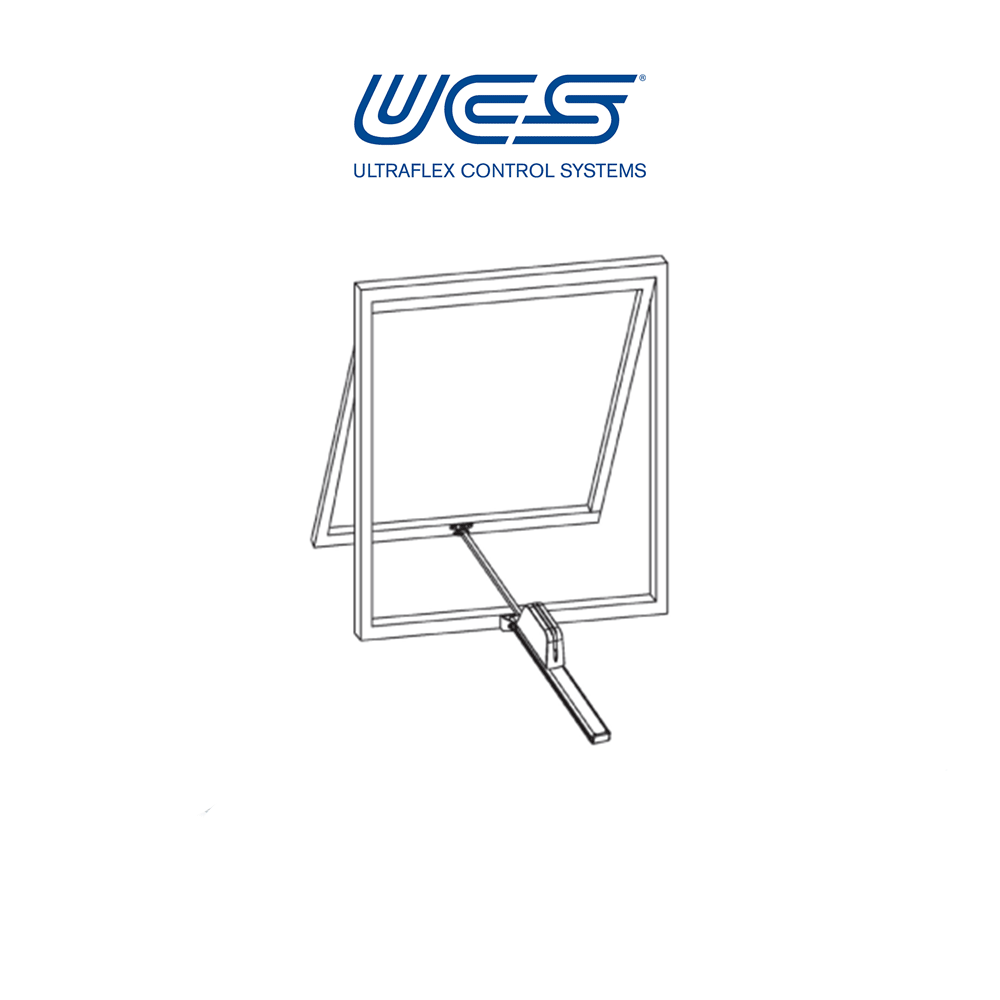 SYNCHRO T-RACK Ultraflex UCS - Coppia attuatori a cremagliera per finestre a sporgere e lucernari